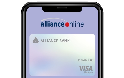 Alliance Bank Visa Virtual Credit Card