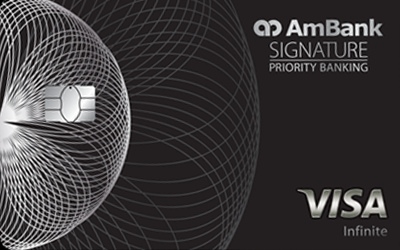 AmBank Signature Priority Banking Visa Infinite Card