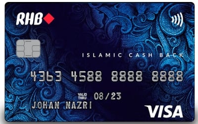 RHB Islamic Cash Back Visa Credit Card-i